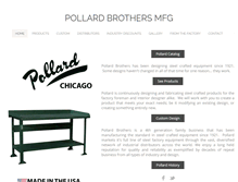 Tablet Screenshot of pollardbros.com